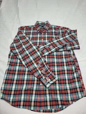 Lands’ End No Iron Twill Long Sleeve Shirt – Size Large Tall (LT)